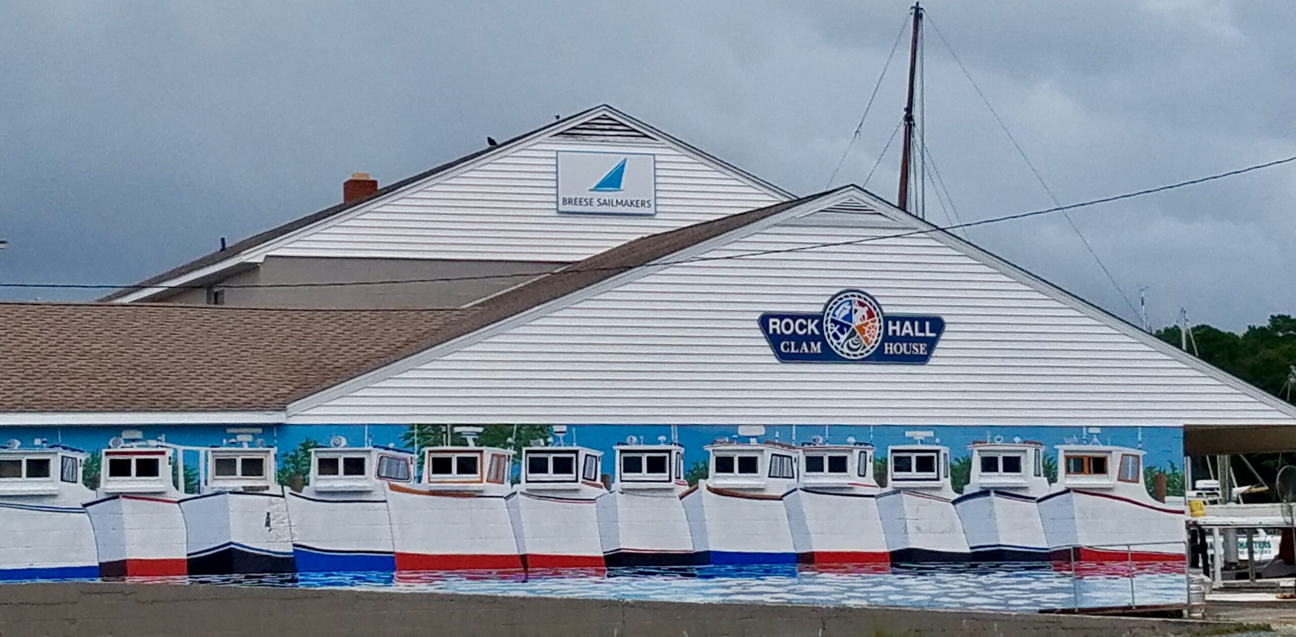 Breese Sailmakers at Rock Hall Clam House